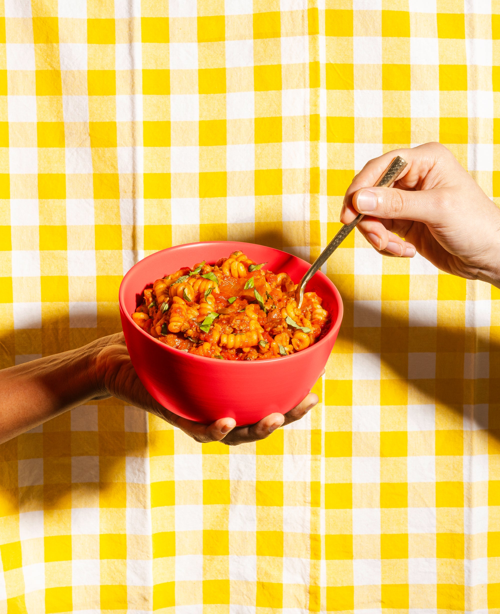 Bowl of Spicy Pasta