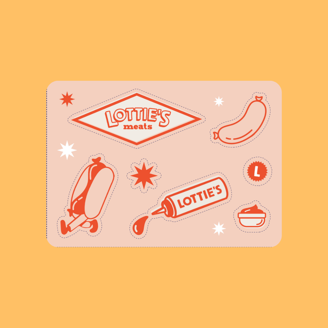 Custom Lottie's Sticker Sheet