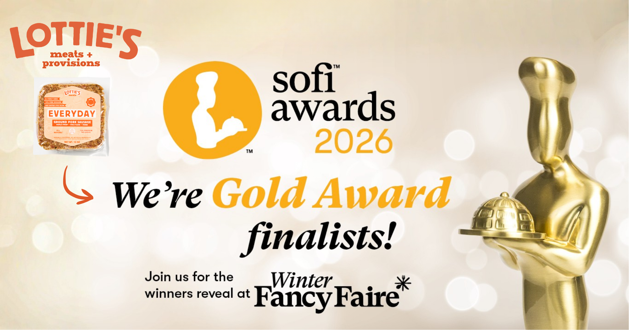 Lottie's Meats is a Gold Award Finalist!