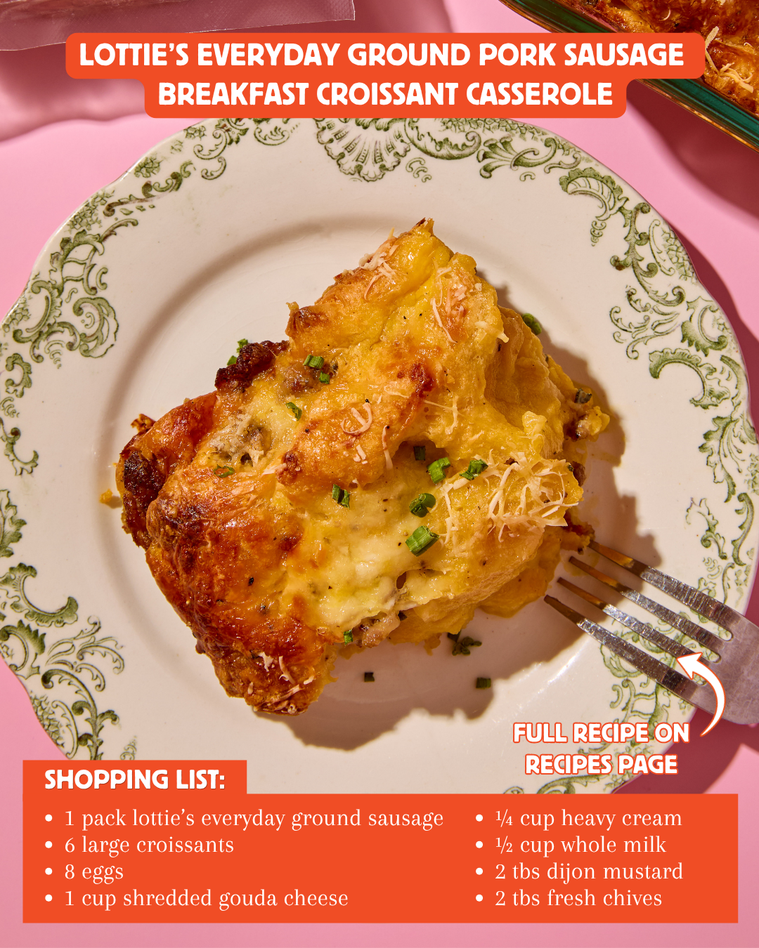 Everyday Ground Pork Sausage: 4 Packs