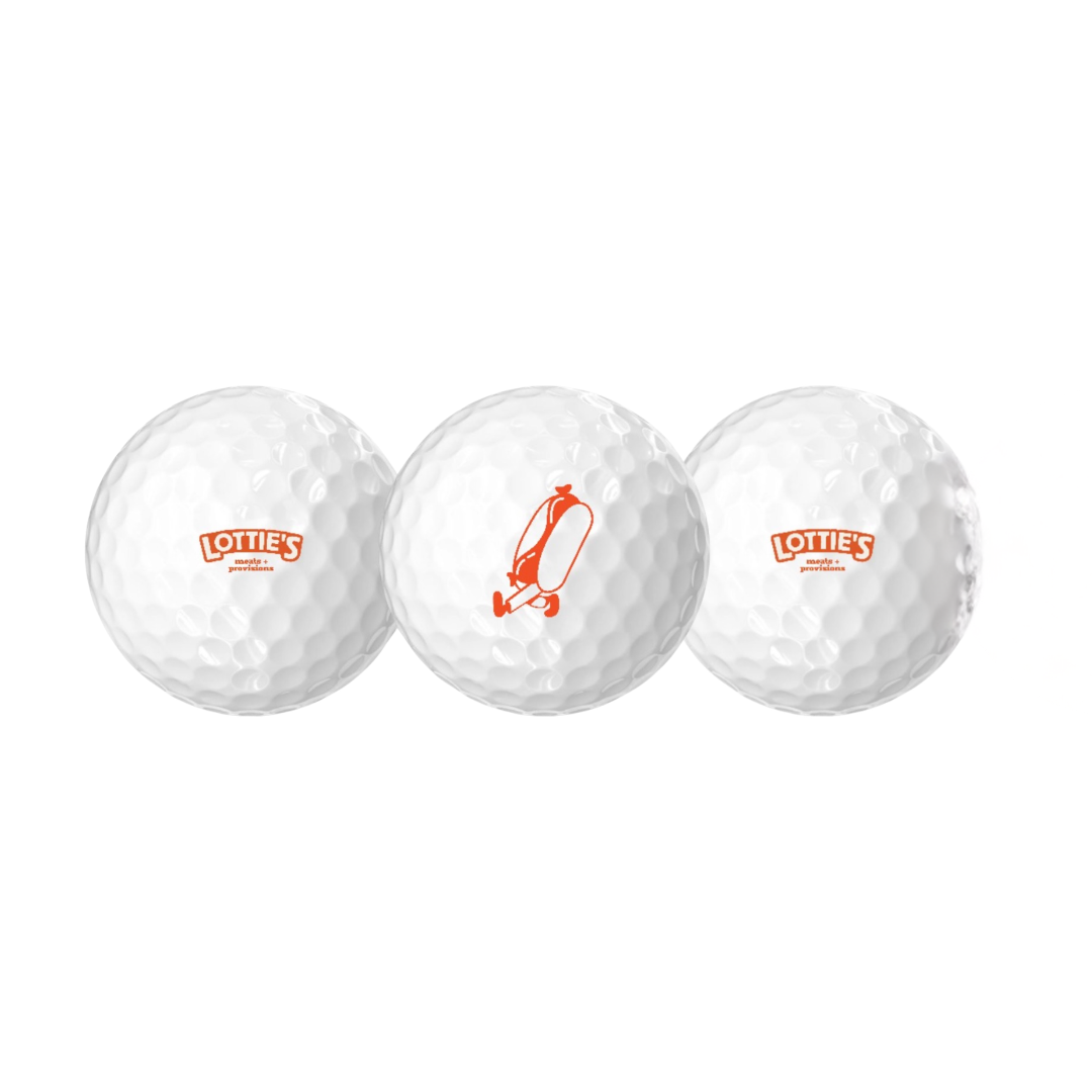 Lottie's Meats x Vice Drive Golf Balls