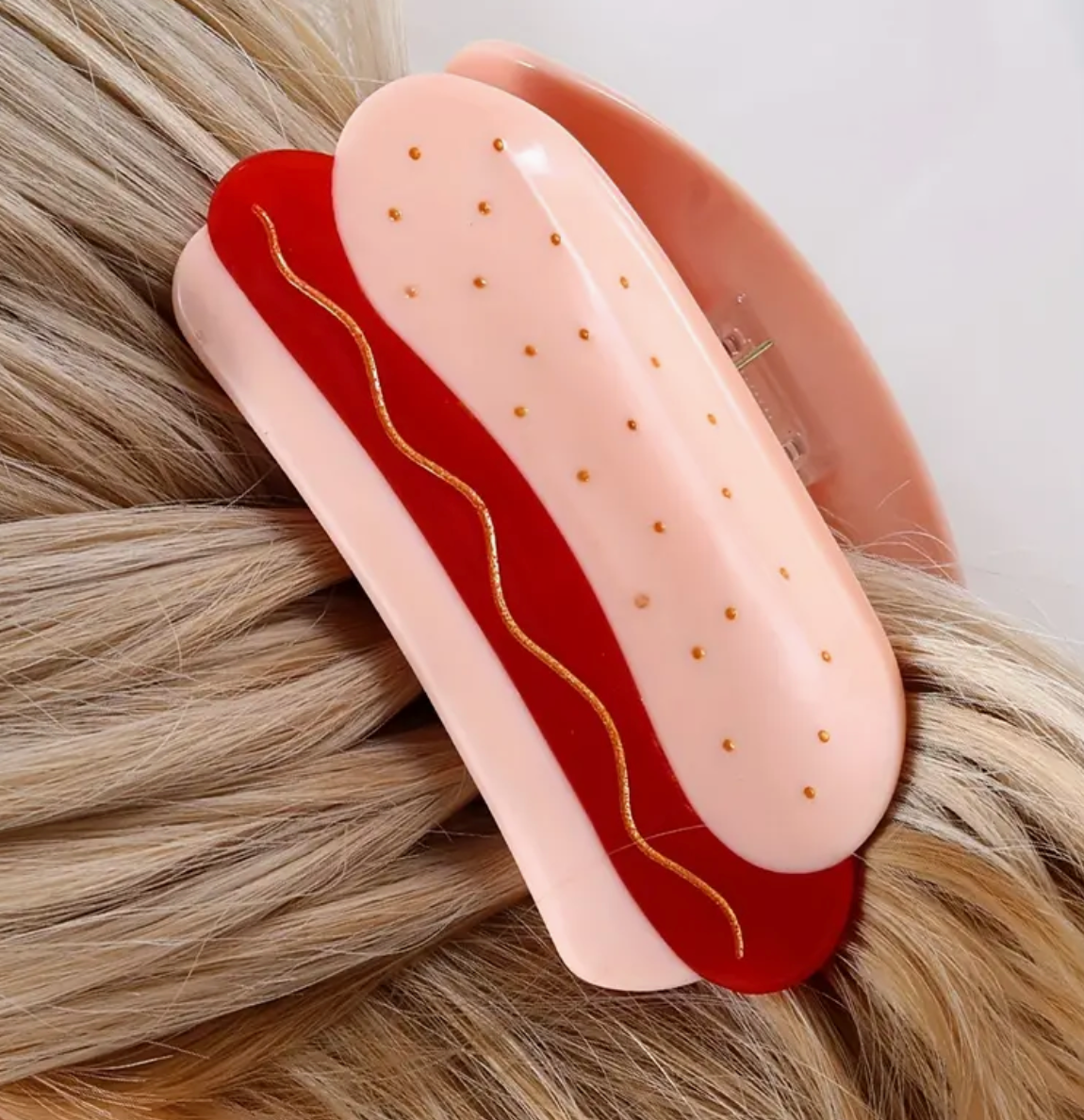 Lottie's Hot Dog Hair Clip
