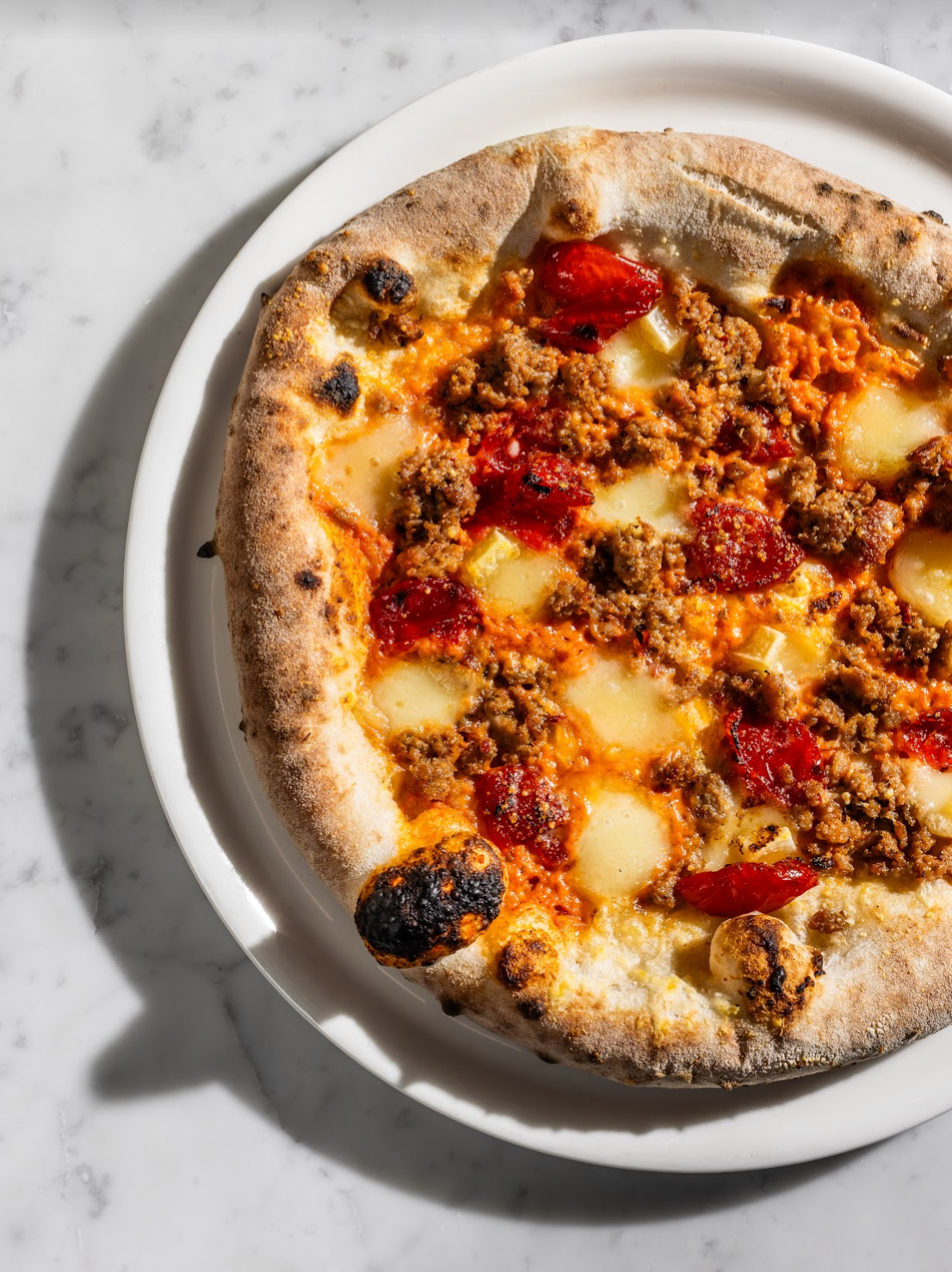 Calabrian Sausage Pizza