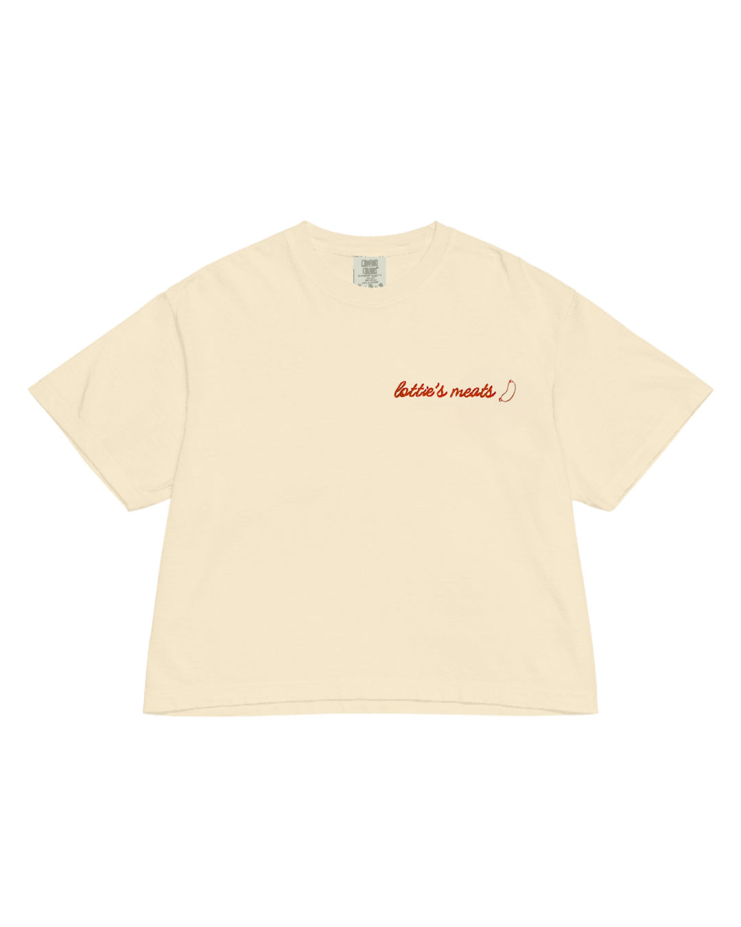 
Lottie's Comfort Color Boxy Tee 
Close