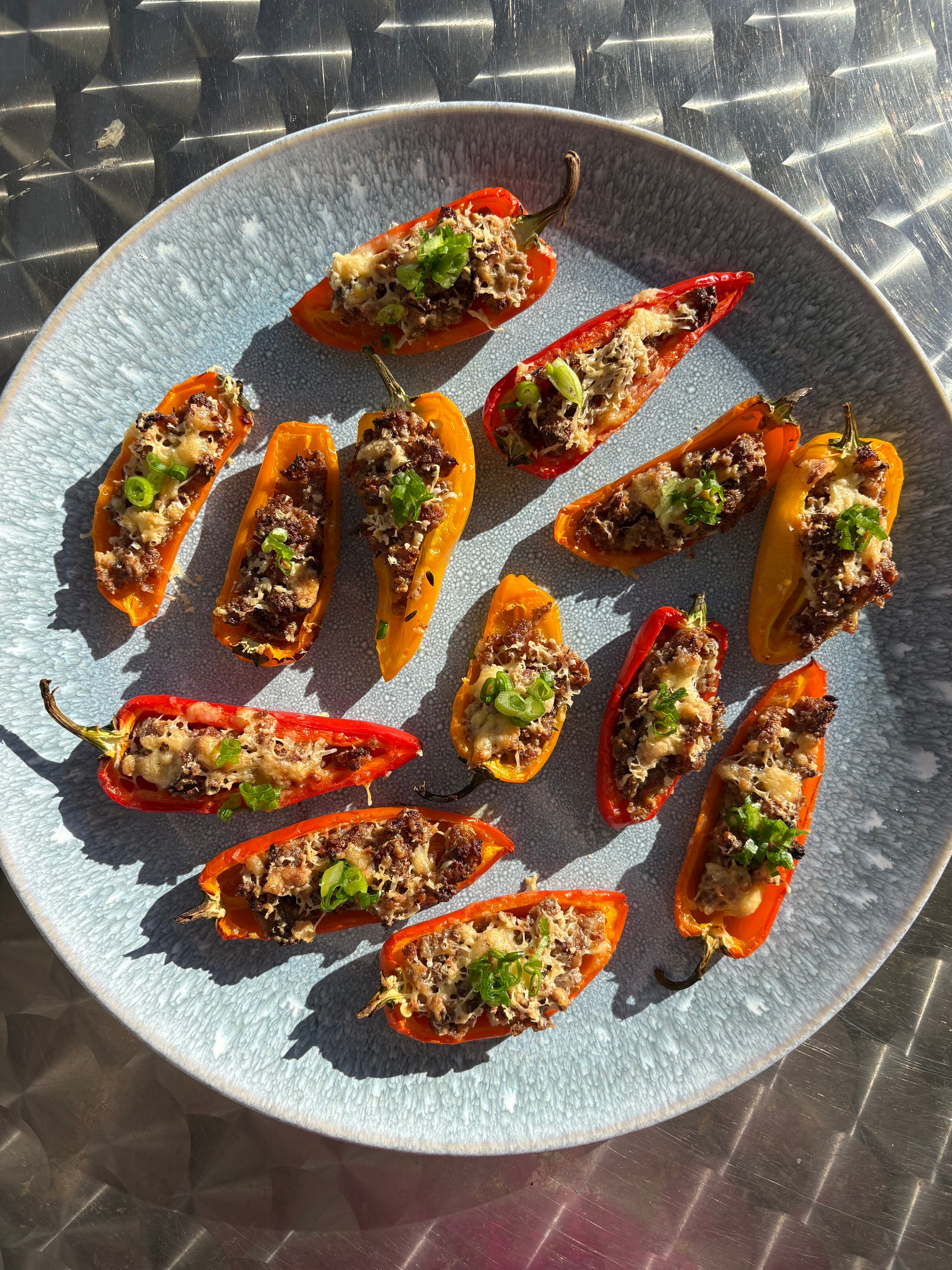 Stuffed Peppers with Lottie's Everyday Sausage