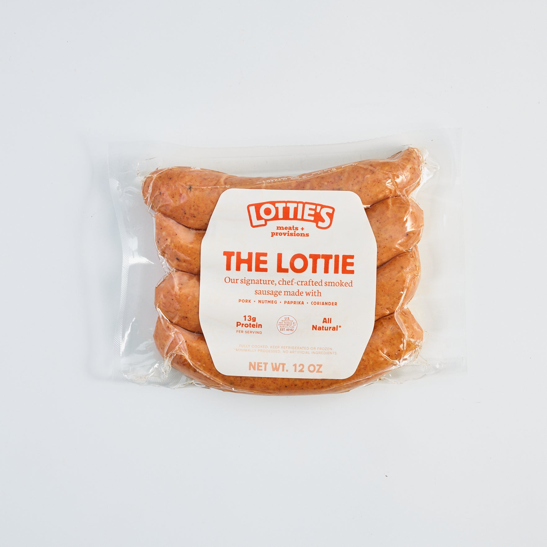 The Lottie | Fully Cooked Sausages | 4-Packs