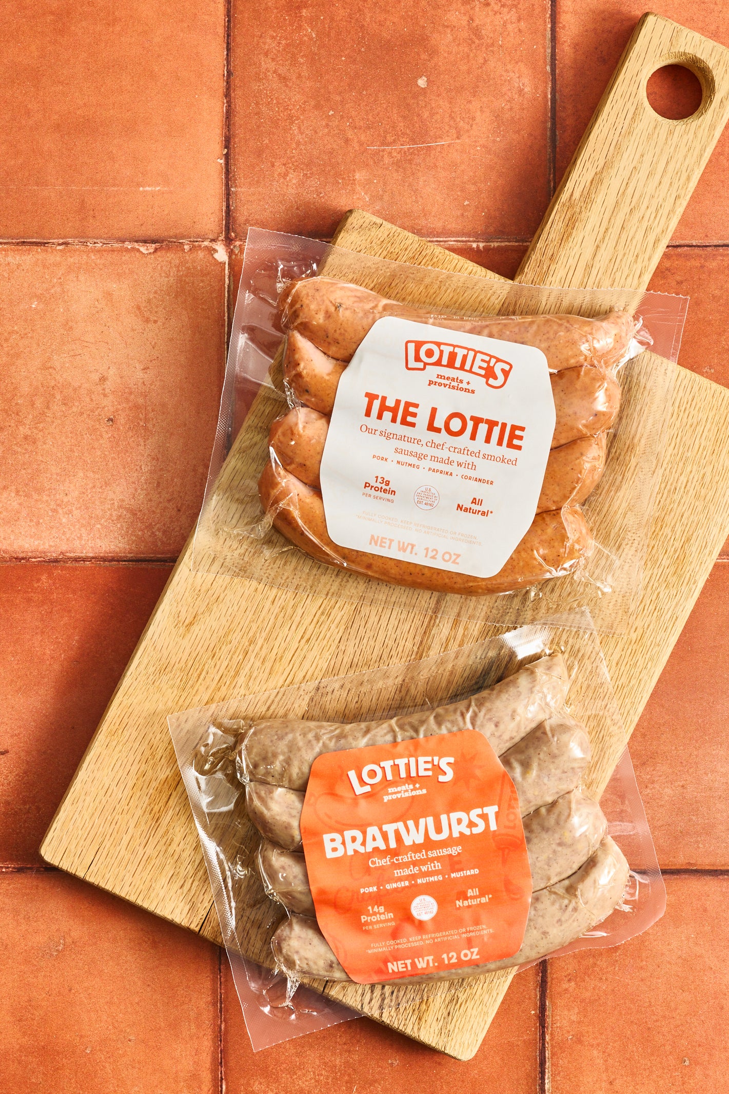 The Lottie | Fully Cooked Sausages | 4-Packs